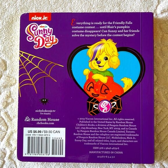 Nick Jr. Pretty as a Pumpkin! Sunny Day-Random House: Board Book - Picture 3 of 4